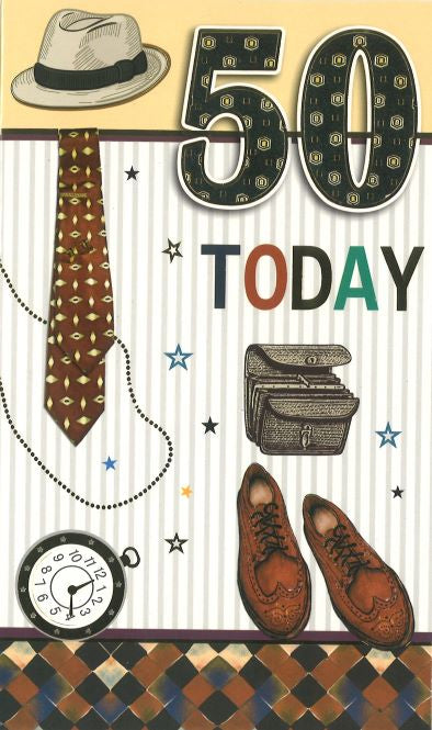 JD050MB: J-Card Age 50 Male (12pcs/pk)-zoom-