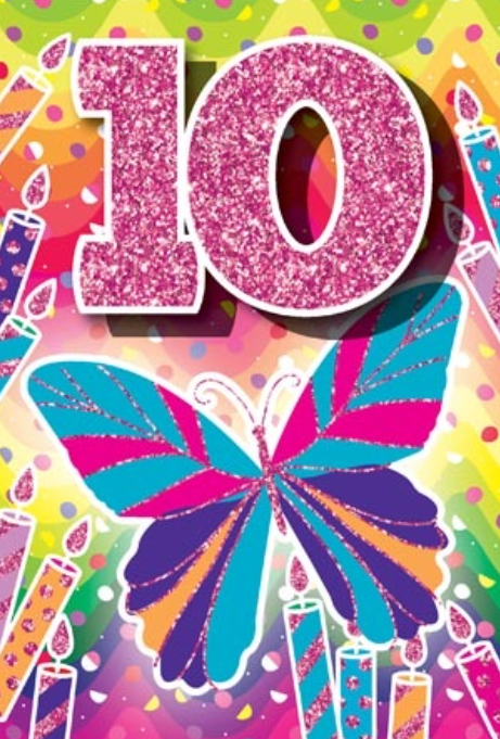 PA-10F-B: Party Age 10 Female (6pcs/pk)-zoom-
