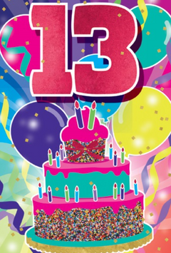 PartyAge Age 13 Female