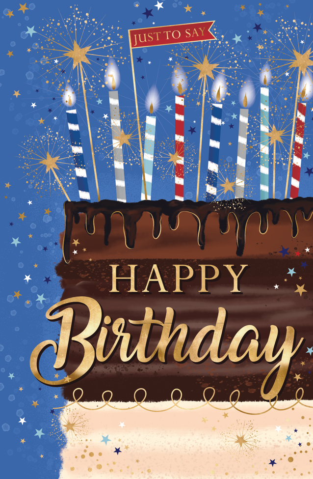 Elegance Happy Birthday (6pcs/pk)-zoom-