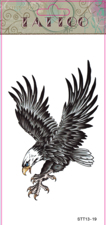S1T13-19: Sticker Tattoo - 19 (12pcs/pk)-zoom-