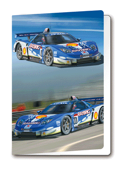 3D-Card Racing Car