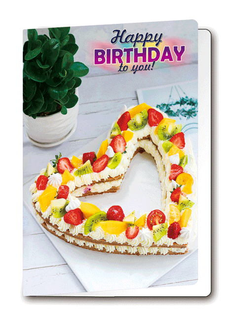 3D-Card Happy Birthday