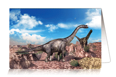 3D Card Dino