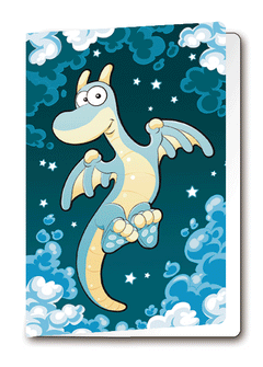 3D Card Dragon