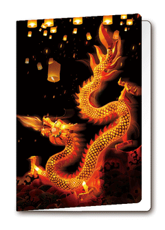 3D Card Dragon