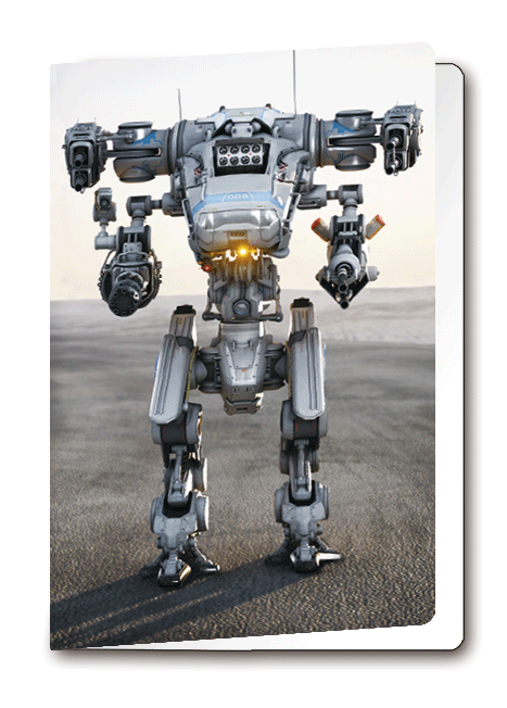 3D Card Robot