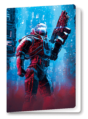3D Card Cyborg