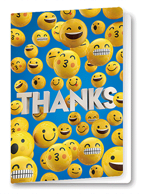 3D Card Thanks