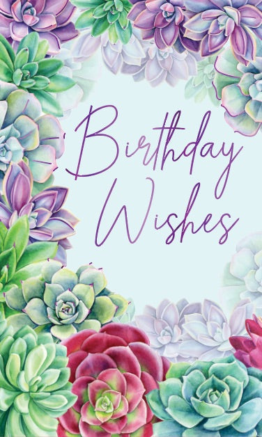 UC54305: Urban Female Birthday (12pcs/pk)