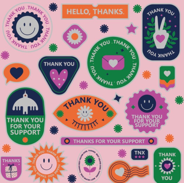 PC-567: Premium Thank You (12pcs/pk)