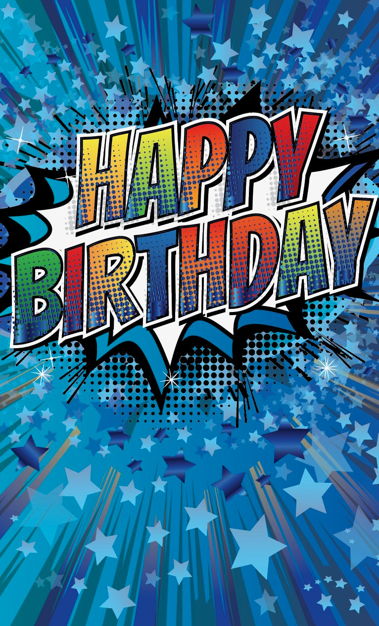 Urban male birthday