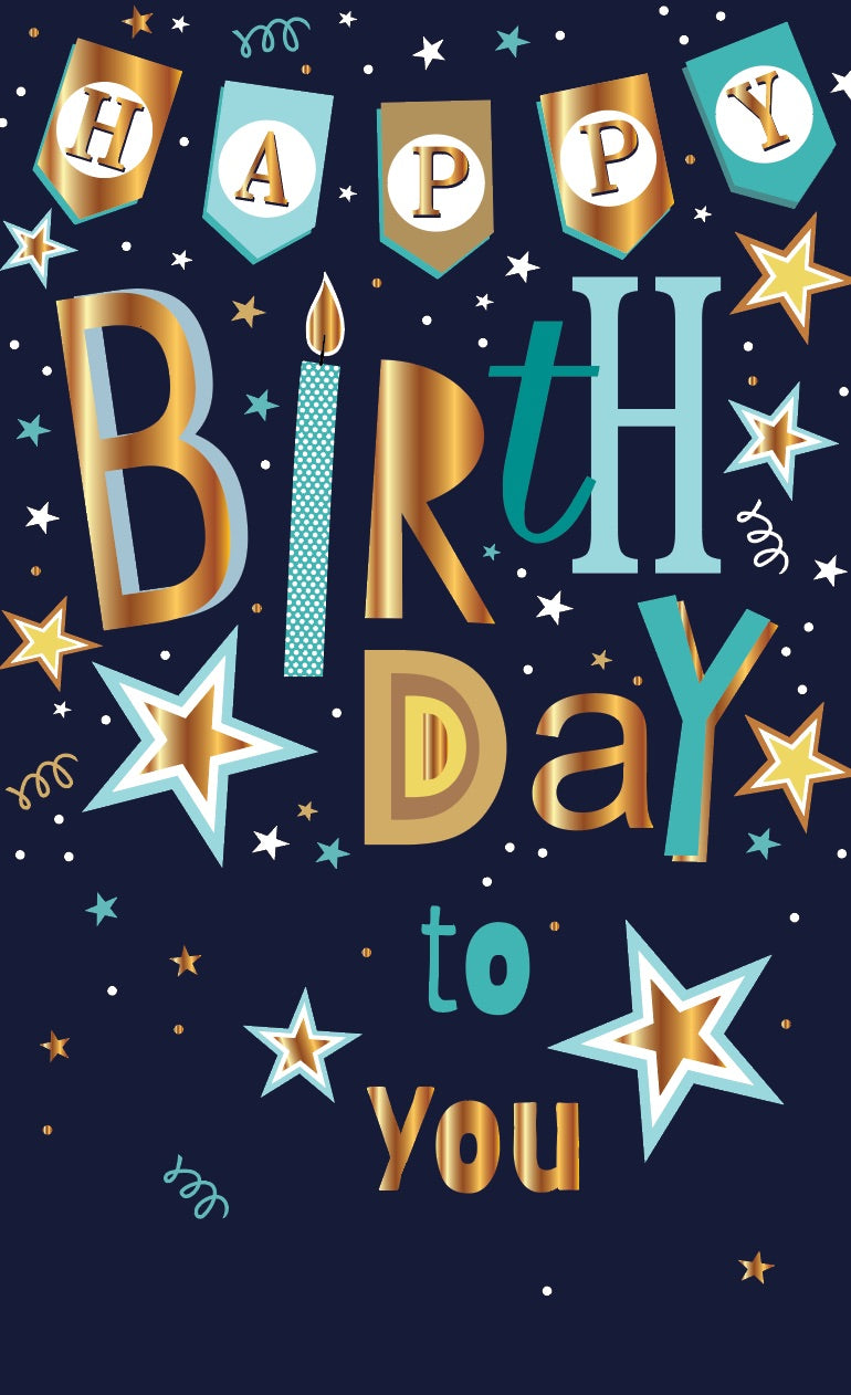 Urban male birthday