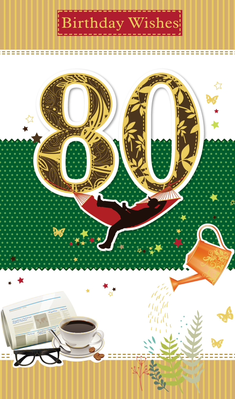 JD080MA: J-Card Age 80 Male (12pcs/pk)-zoom-