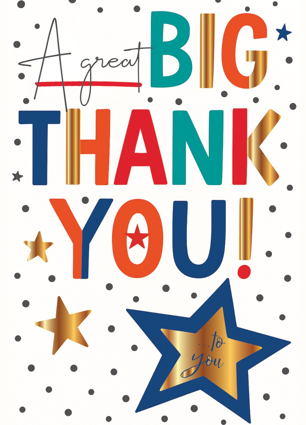 JB84708: Say It Big Goodbye & Good Luck (6pcs/pk)