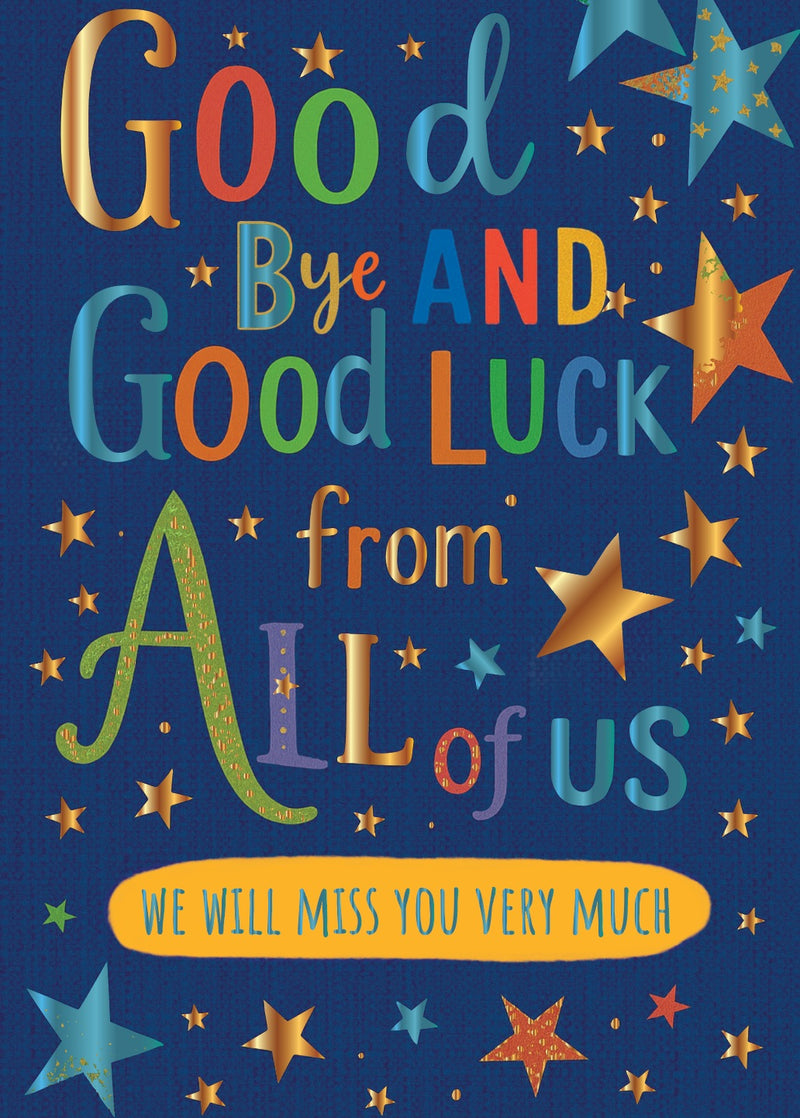 JB84708: Say It Big Goodbye & Good Luck (6pcs/pk)-zoom-