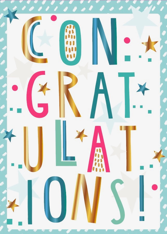 Say It Big Congratulations