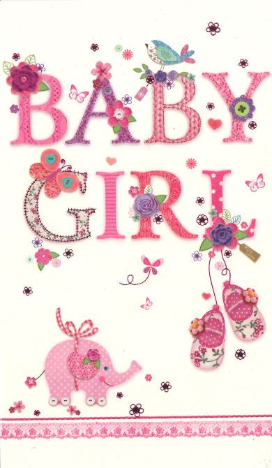 JDBGA: J-Card Baby Girl (12pcs/pk)-zoom-