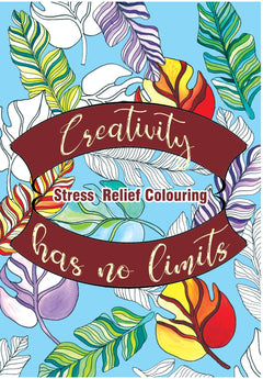 Adult Colouring Book - Creativity has no limits