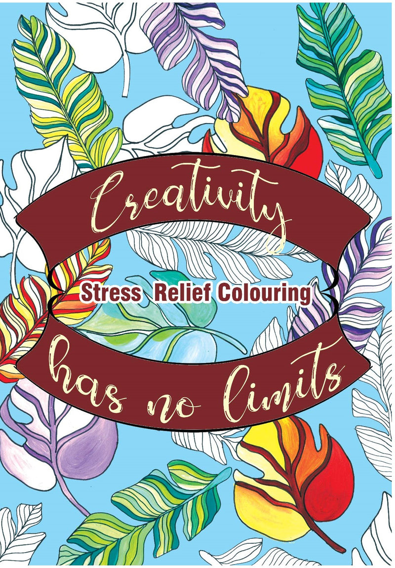 CBADCR: Adult Colouring Book - Creativity has no limits (5pcs/pk)-zoom-