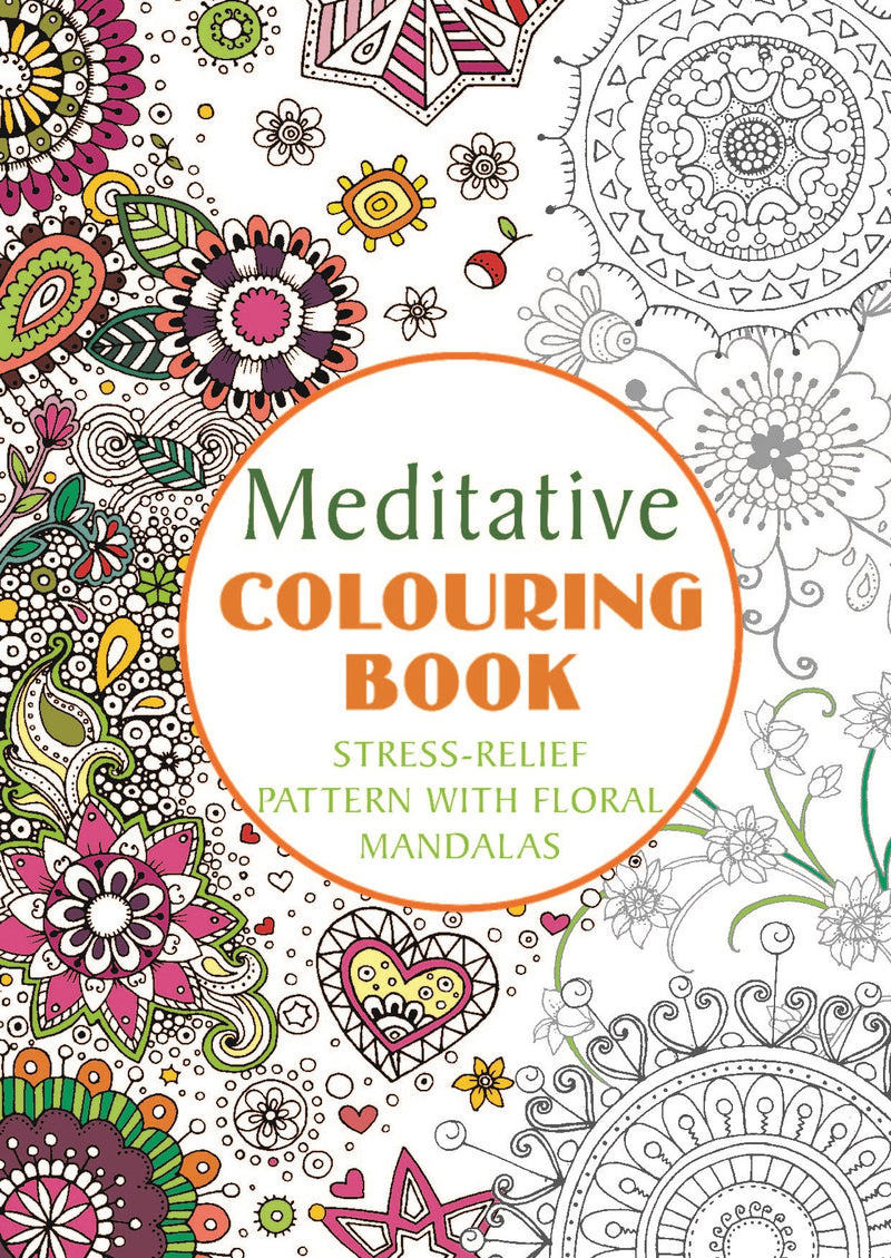 CBADME: Adult Colouring Book - Meditative (5pcs/pk)-zoom-