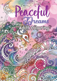 Adult Colouring Book - Peaceful Dreams