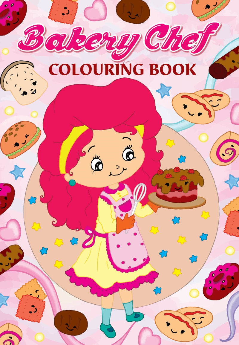 CBCBBC: Colouring Book: Bakery Chef (10pcs/pk)-zoom-