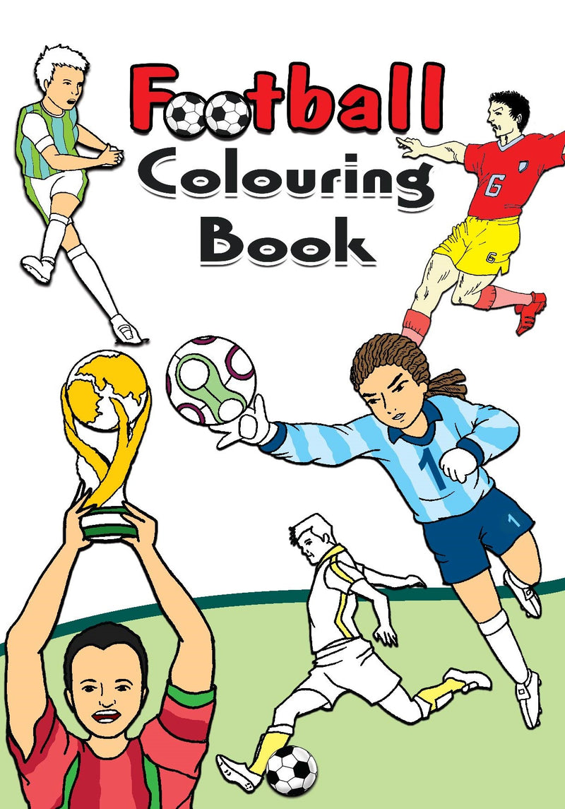 CBCBFO: Colouring Book: Football (10pcs/pk)-zoom-
