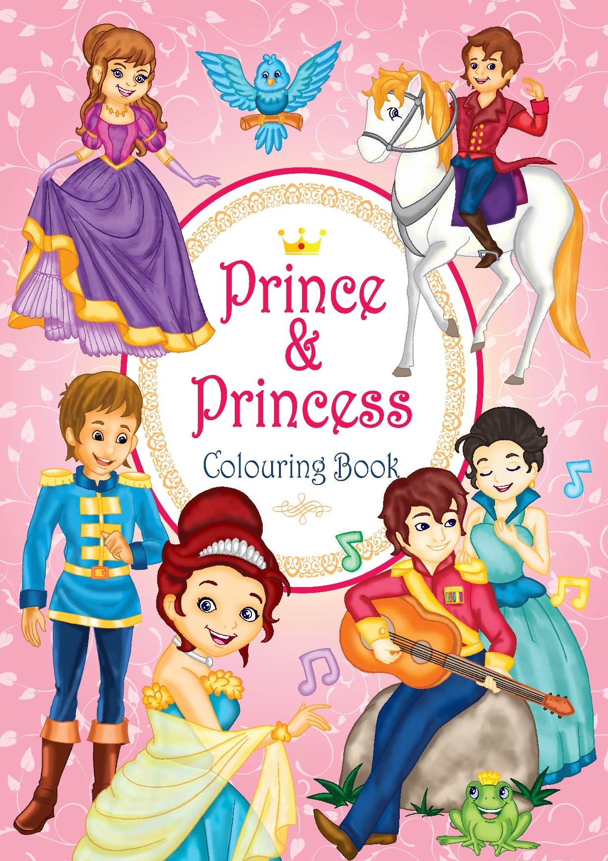 Colouring Book: Prince & Princess