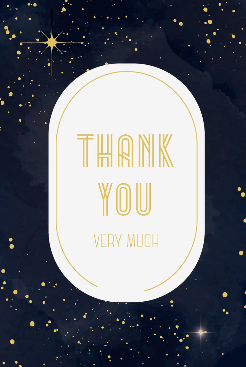 DLT009: Deluxe - Thank You (12pcs/pk)-zoom-