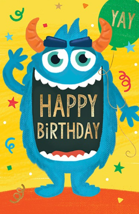EL1429: Elegance Happy Birthday (6pcs/pk)-zoom-