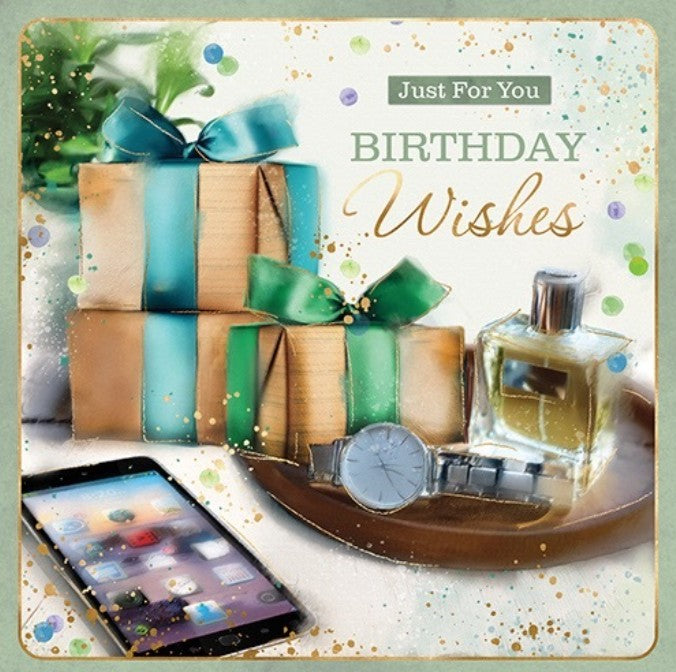 EQ1472: Elegance Square Birthday (6pcs/pk)