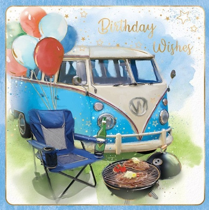 EQ1475: Elegance Square Birthday (6pcs/pk)