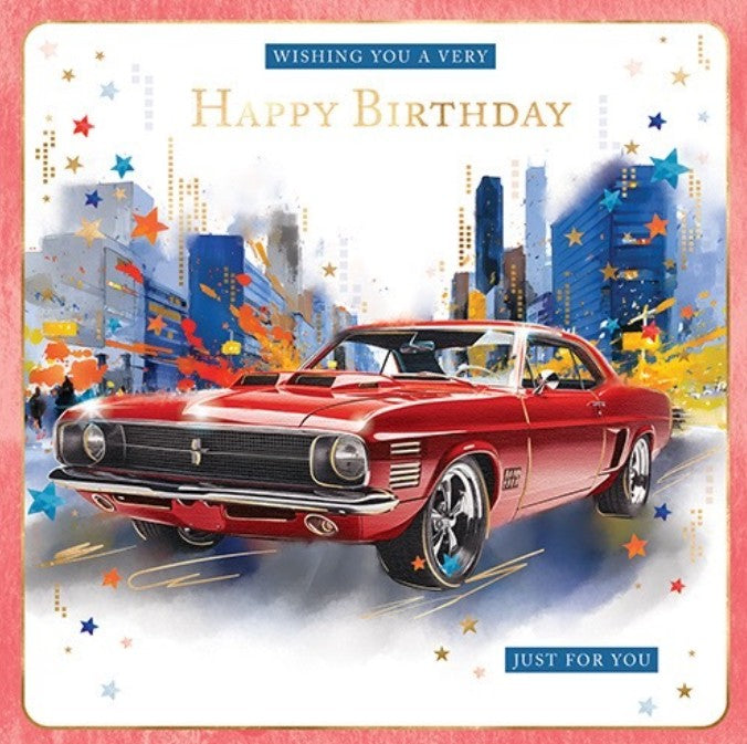 EQ1479: Elegance Square Birthday (6pcs/pk)