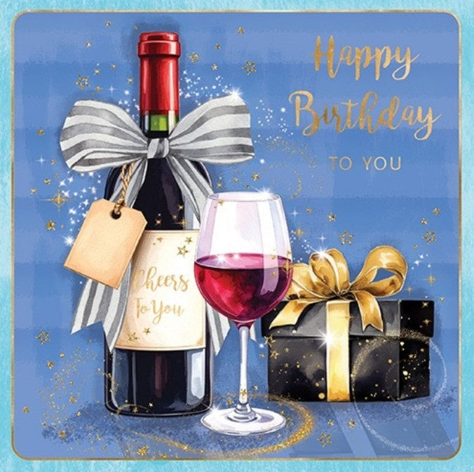 EQ1481: Elegance Square Birthday (6pcs/pk)-zoom-1