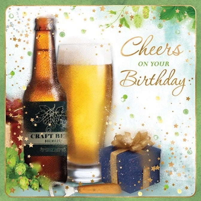EQ1482: Elegance Square Birthday (6pcs/pk)-zoom-