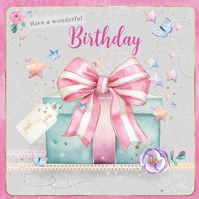 EQ1502: Elegance Square Birthday (6pcs/pk)