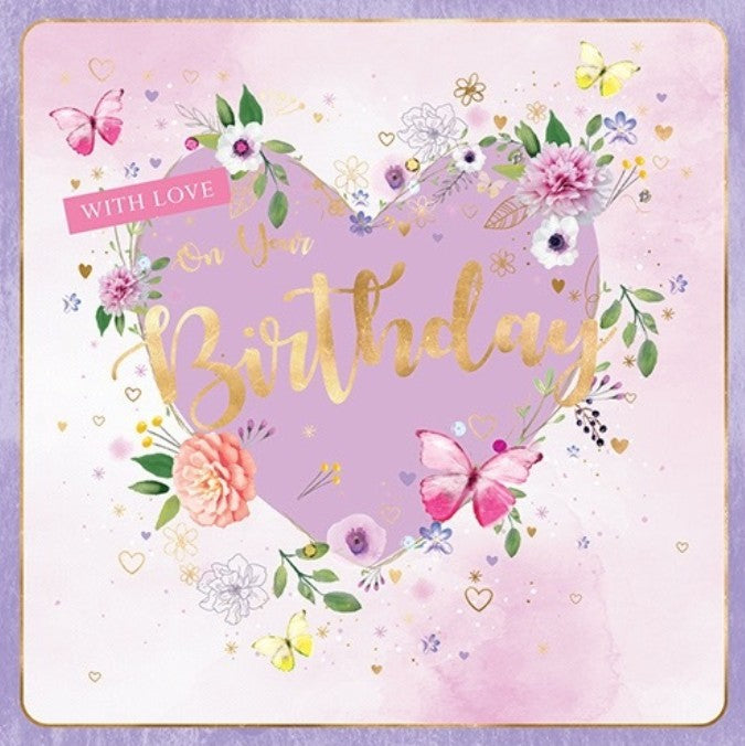 EQ1508: Elegance Square Birthday (6pcs/pk)