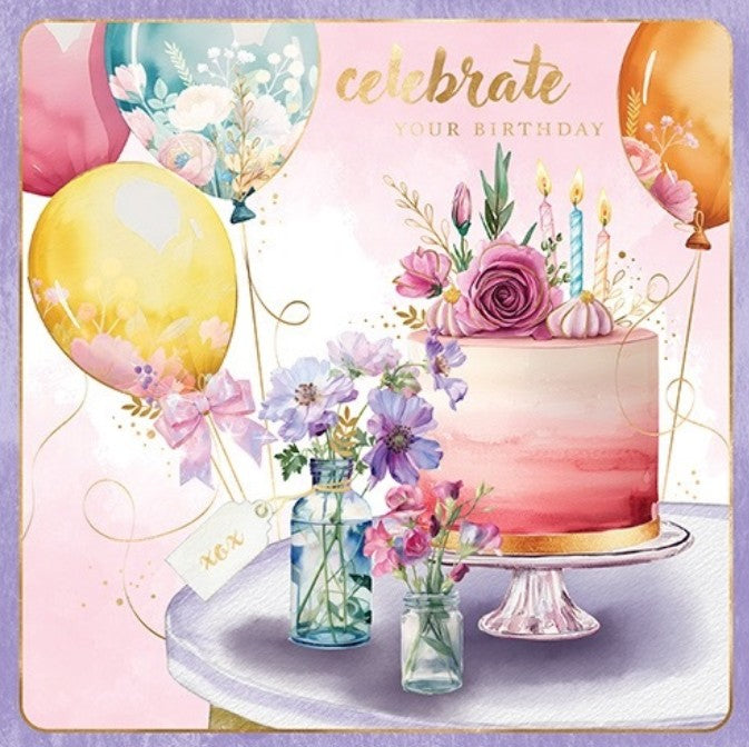 EQ1511: Elegance Square Birthday (6pcs/pk)-1