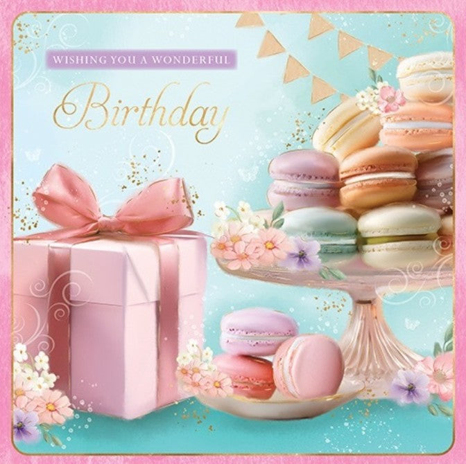 EQ1514: Elegance Square Birthday (6pcs/pk)-zoom-