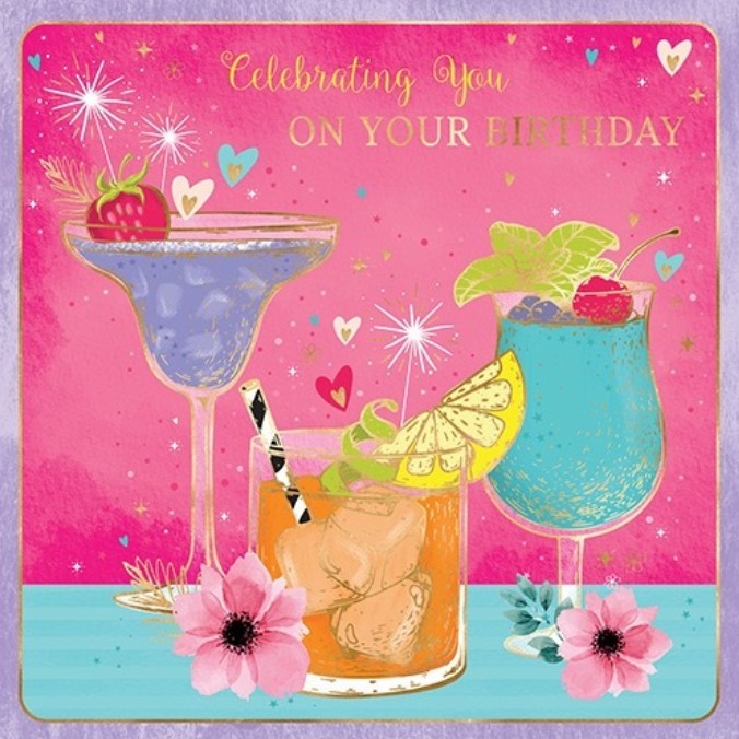 EQ1519: Elegance Square Birthday (6pcs/pk)-zoom-