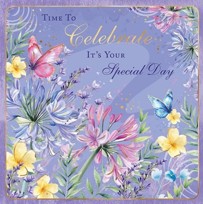 EQ1524: Elegance Square Birthday (6pcs/pk)-1