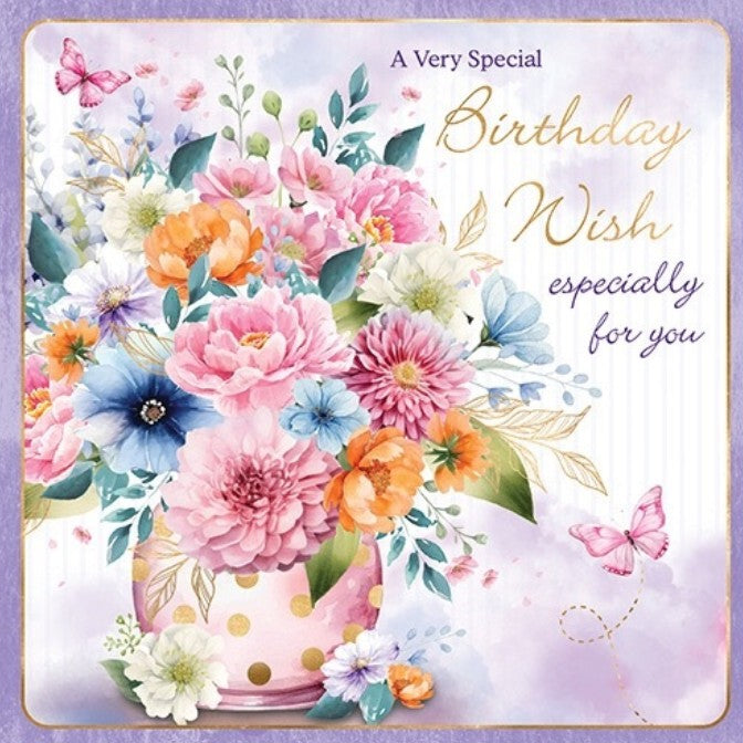 EQ1525: Elegance Square Birthday (6pcs/pk)