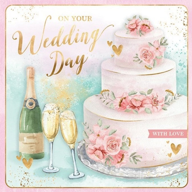 EQ1526: Elegance Square Wedding (6pcs/pk)-zoom-1