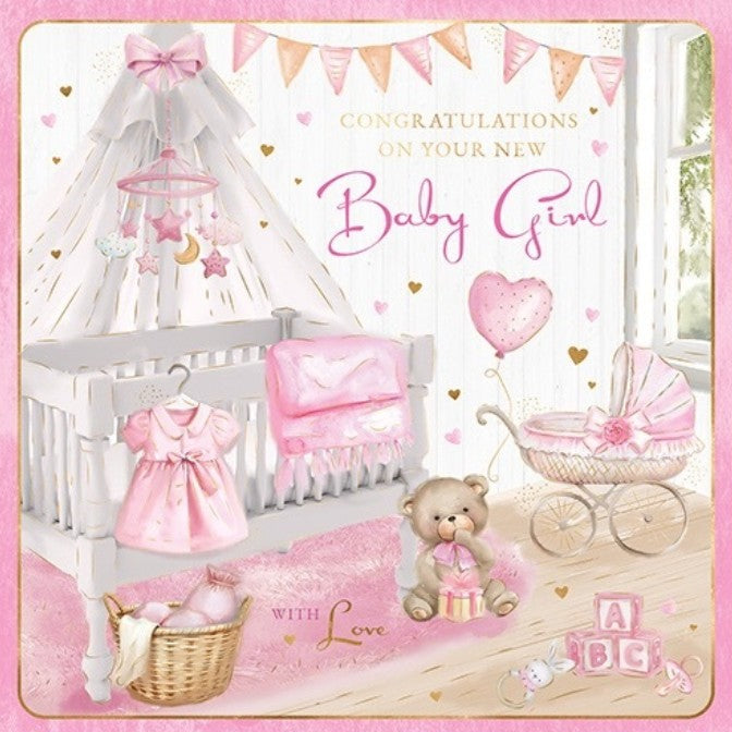 EQ1528: Elegance Square Baby Girl (6pcs/pk)-zoom-1