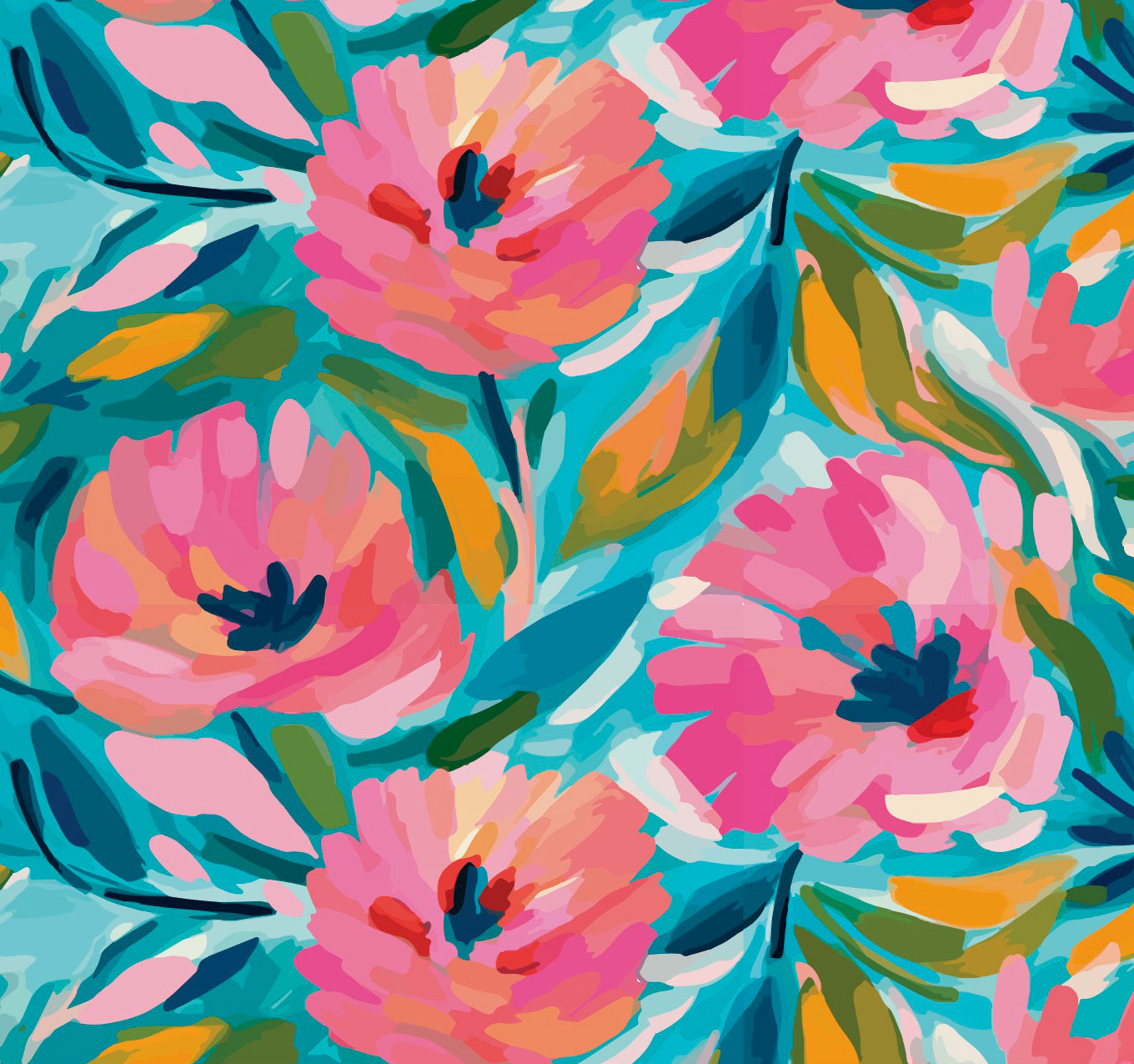 Folded wrap flowers