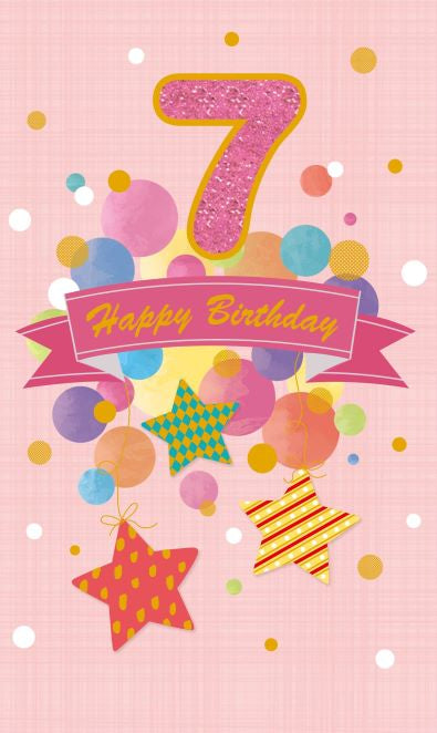 JD215: J-Card Age 07 Girl (12pcs/pk)-zoom-