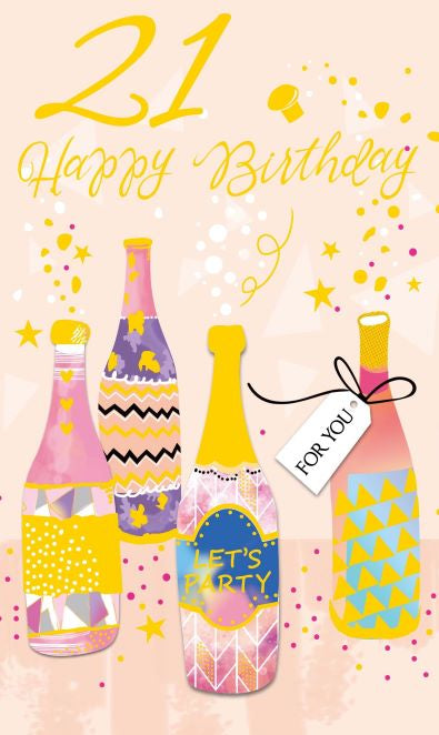 JD223: J-Card Age 21 Female (12pcs/pk)-zoom-