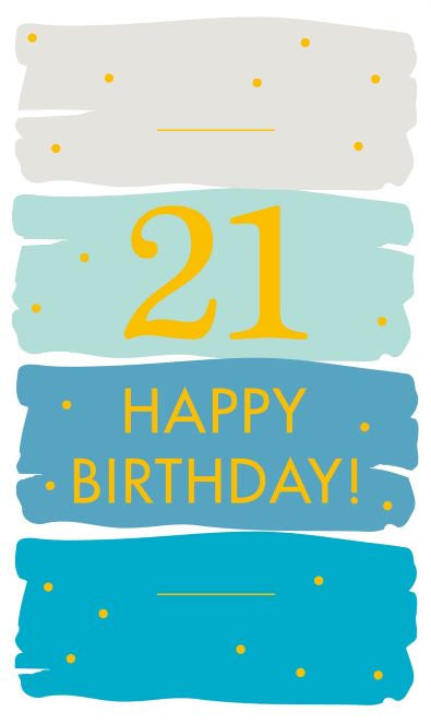 JD224: J-Card Age 21 Male (12pcs/pk)-zoom-