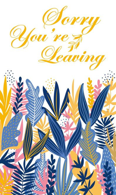 JD241: J-Card Sorry You're Leaving (12pcs/pk)-zoom-